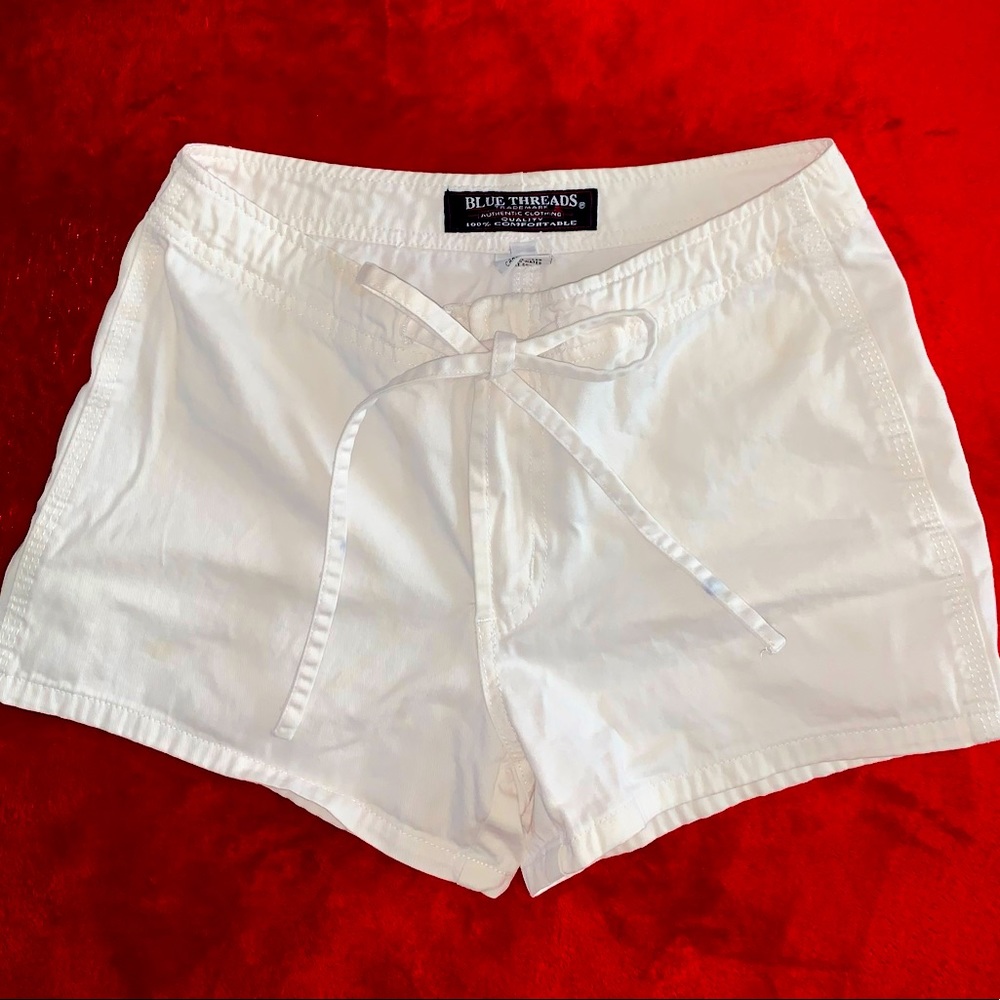 White Shorts
